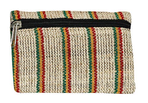 Rasta Hemp Coin Purse