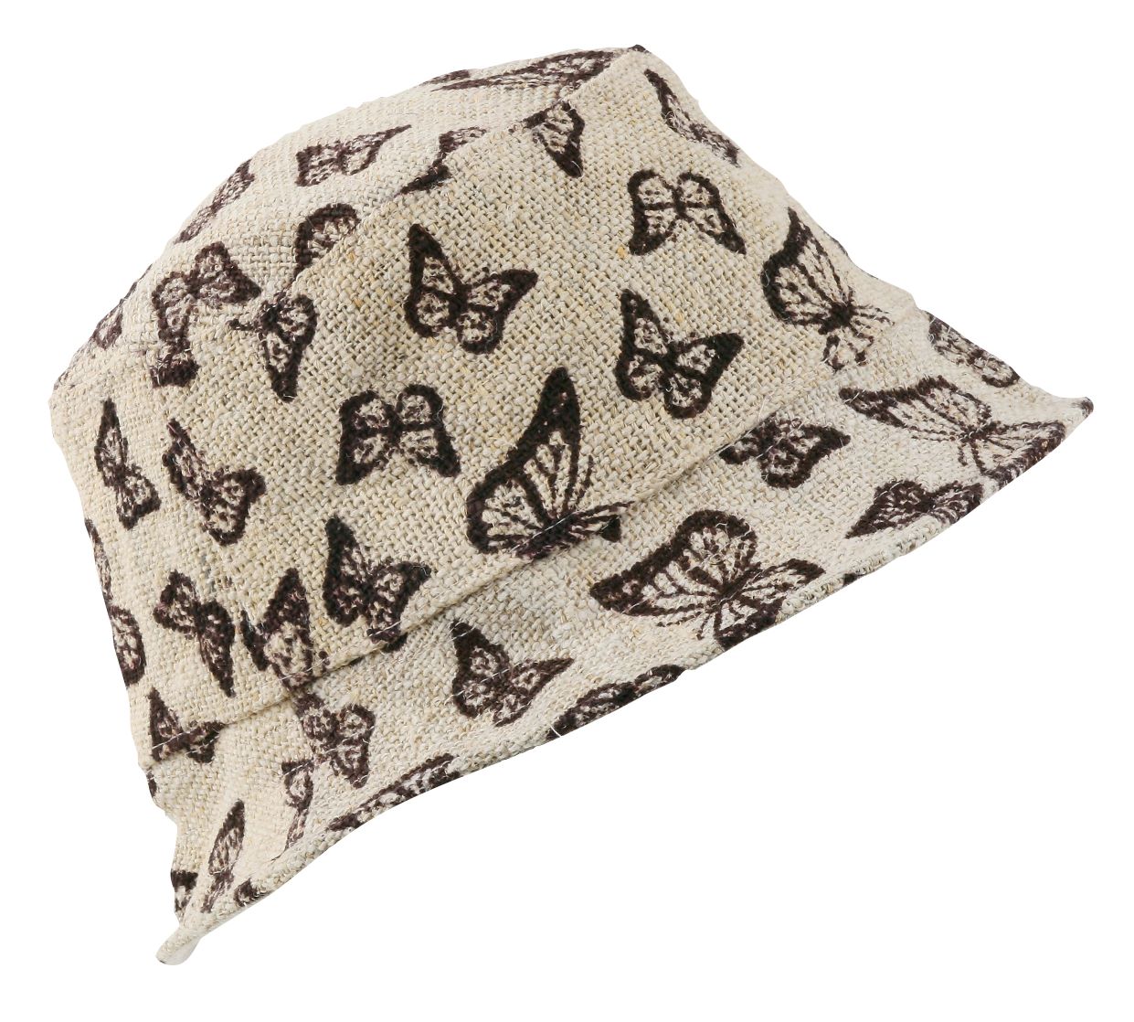 Butterfly Hemp Bucket Hat