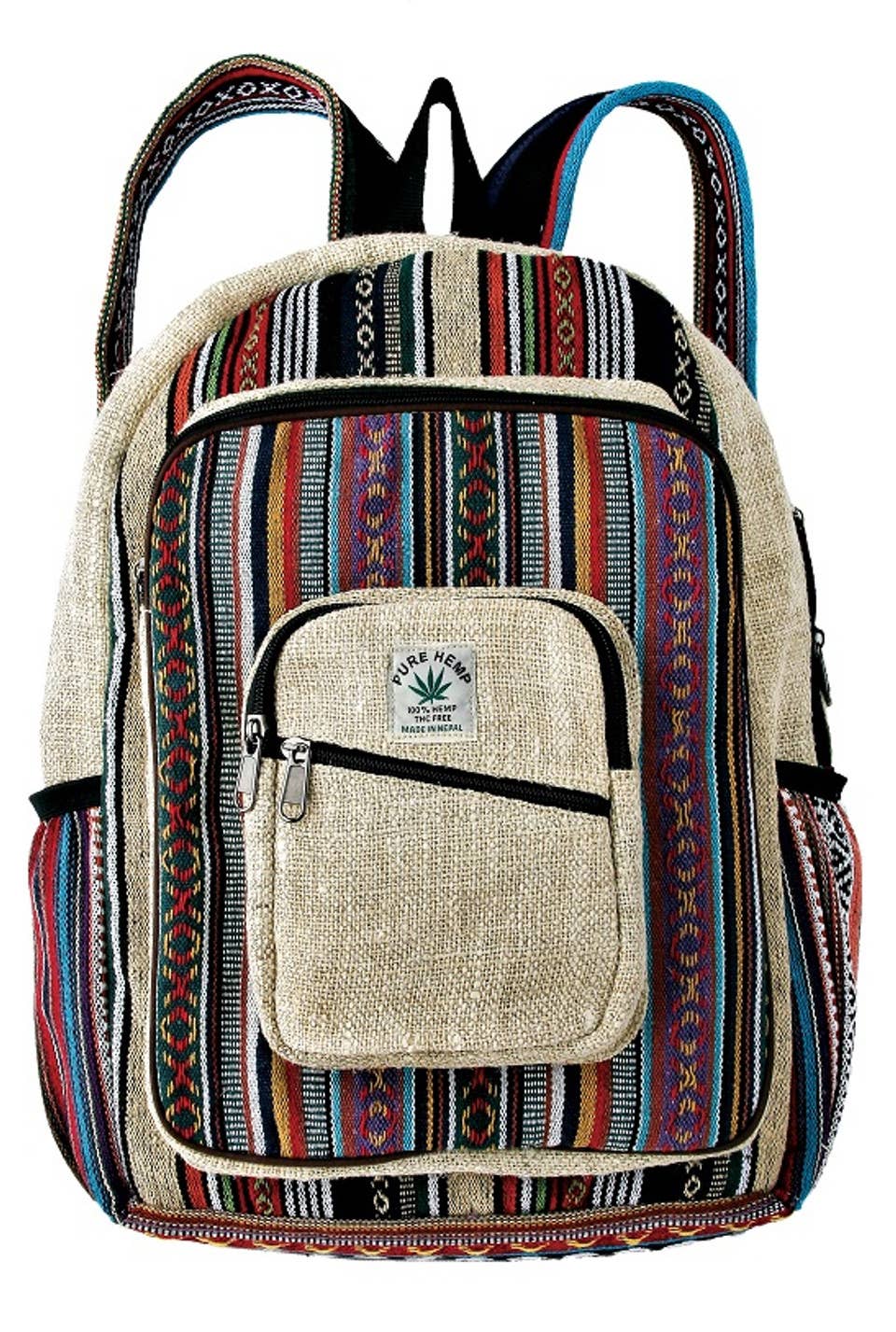 Large Hemp Back Pack Phoenix