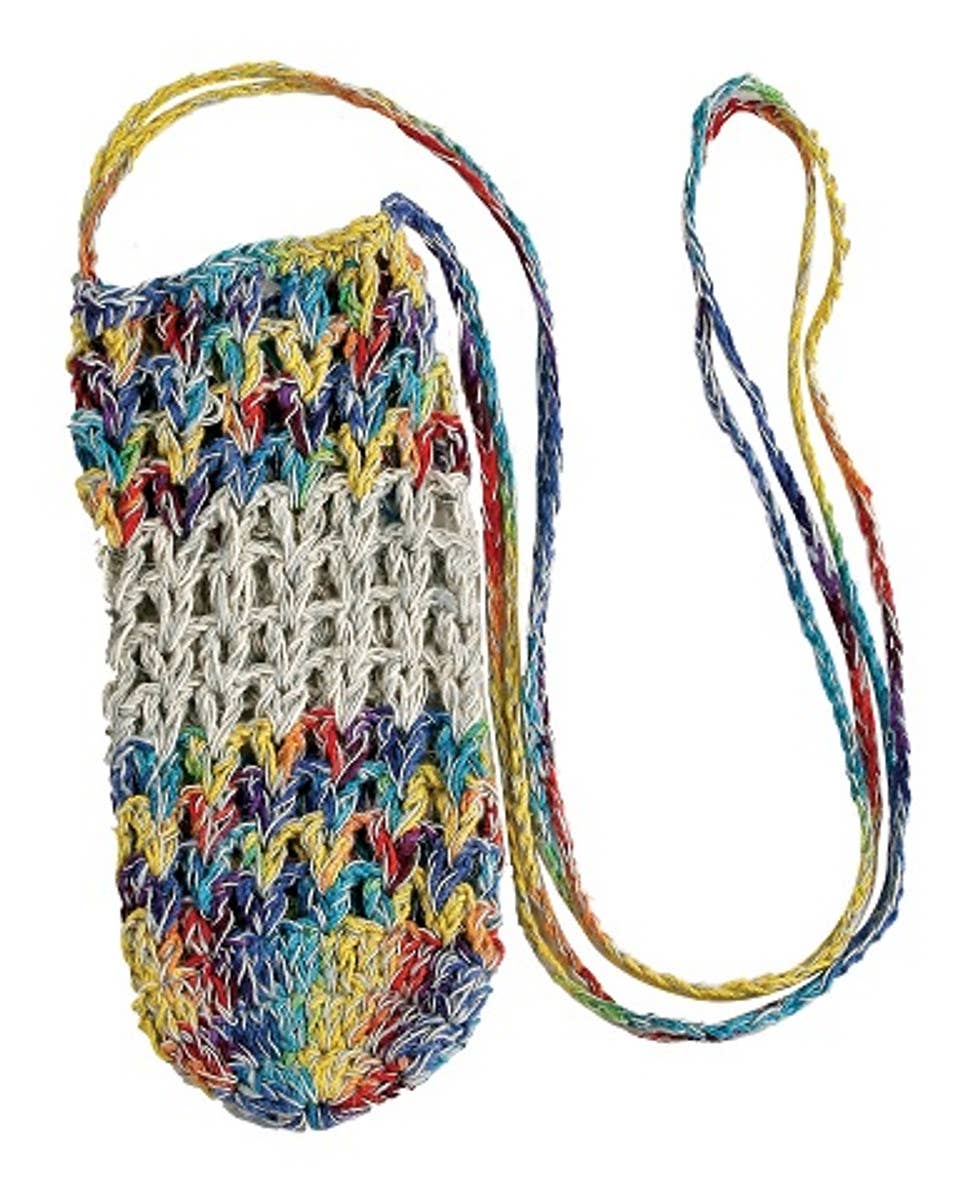 Color Hemp Water Bottle Sling